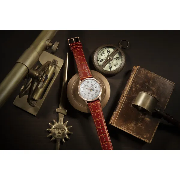 Orient Classic Bambino 2nd Generation Version9 Sun & Moon Automatic RA-AK0801S10B