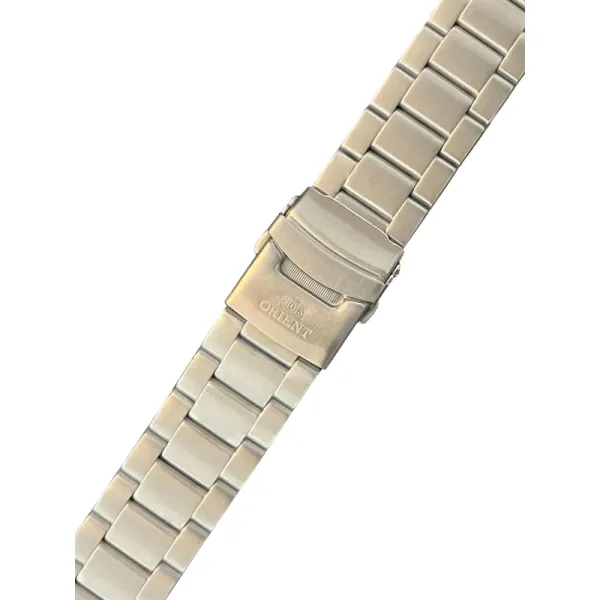 Stříbrný ocelový náramek Orient PDFHESS, překlápěcí přezka (pro modely TW05001, TW05002)