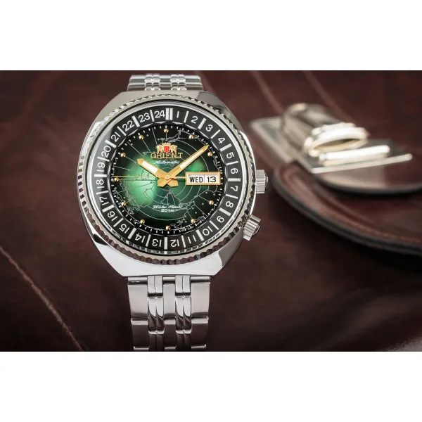 Orient Revival World Map Automatic RA-AA0E02E19B