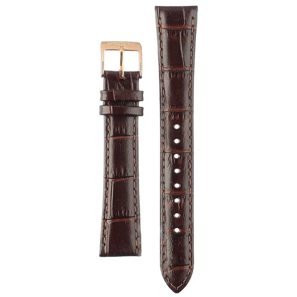 Kožený řemínek Orient UL030011P0 17mm (pro model RA-AC001), hnědý