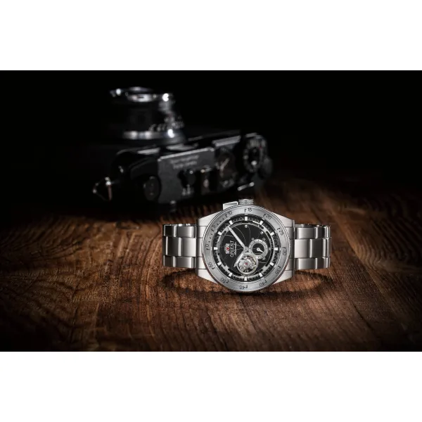 Orient Revival Retro Future Camera Automatic Open Heart RA-AR0201B10B