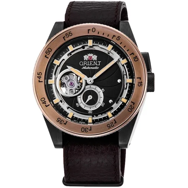Orient Revival Retro Future Camera Automatic Open Heart RA-AR0203Y10B