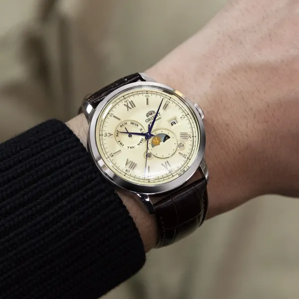 Orient Classic Bambino 2nd Generation Version9 Sun & Moon Automatic
