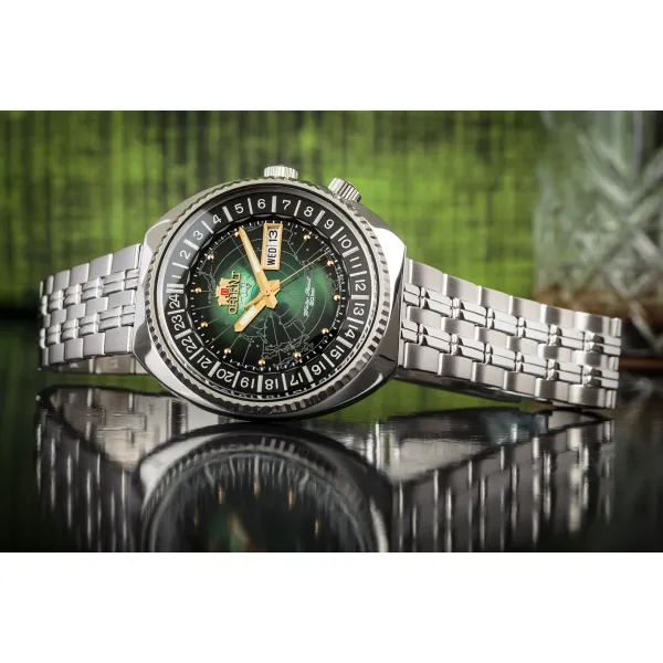 Orient Revival World Map Automatic RA-AA0E02E19B