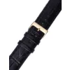 Řemínek Orient UDDYLAB, kožený černý, zlatá přezka (pro model FUG1R)