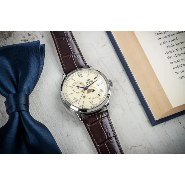 Orient Classic Bambino 2nd Generation Version9 Sun & Moon Automatic