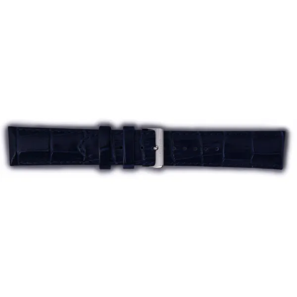 Kožený řemínek Orient UDFJBSD 22mm (pro model FAG00), modrý