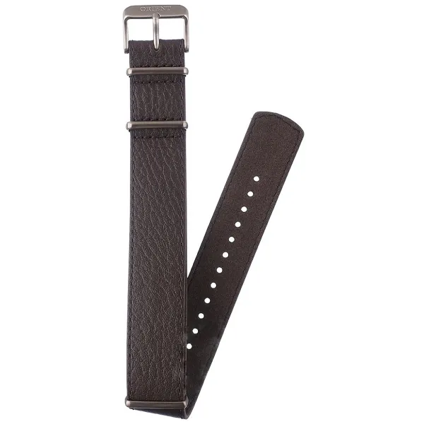 Kožený řemínek Orient UL00N012G0 20mm (pro model RA-AR02), hnědý, NATO
