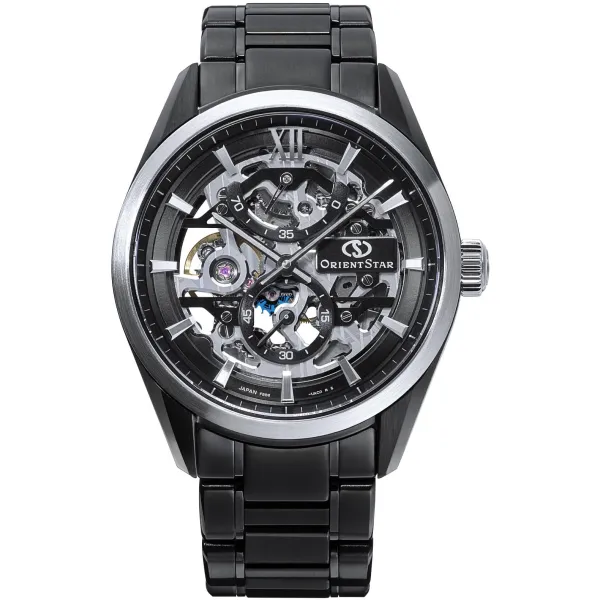 Orient Star Contemporary M34 F8 Full Skeleton Mechanical RE-AZ0105N00B 75th Anniversary Limited Edition 430pcs (+ náhradní řemínek)