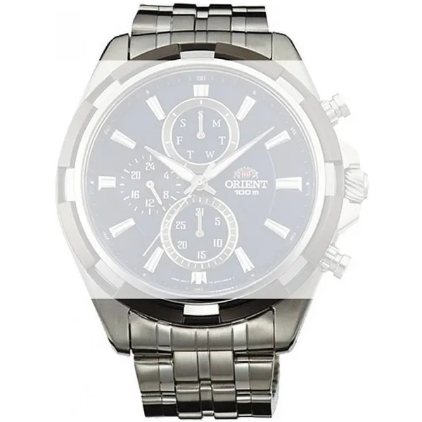 Ocelový náramek Orient PDEZWSS 24mm (pro FUY01), stříbrný