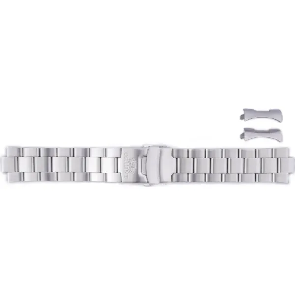 Ocelový náramek Orient UM027113J0 22mm (pro modely AA02, EM65), stříbrný
