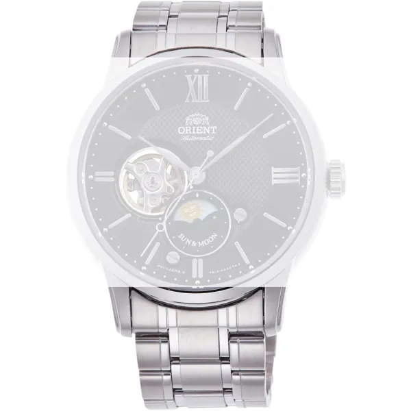 Ocelový náramek Orient UM010111J0 21mm (pro model RA-AS00), stříbrný