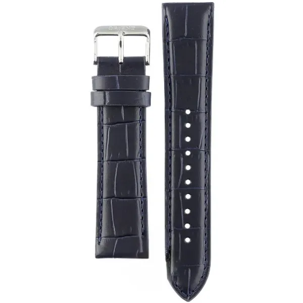 Kožený řemínek Orient UL00A013J0 22mm (pro model RA-AA0C), modrý