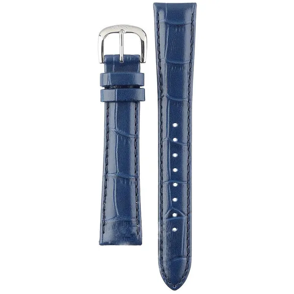 Kožený řemínek Orient UL019012J0 17mm (pro model RA-AG001), modrý