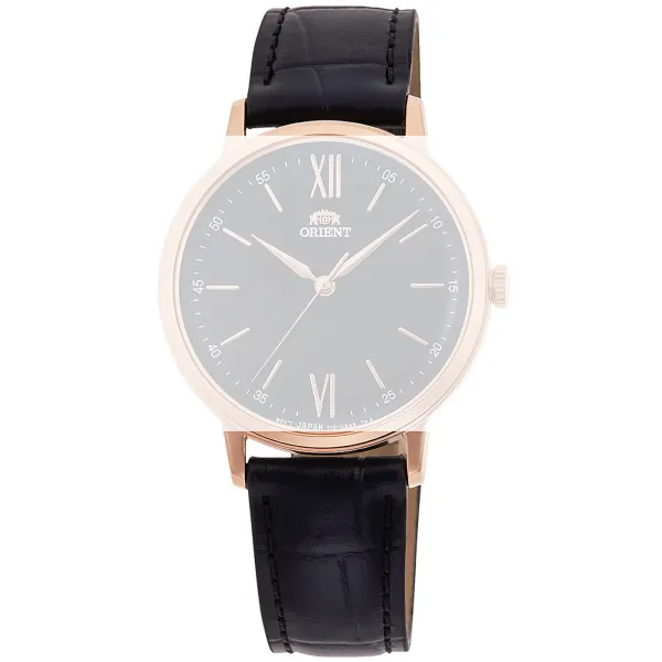 Kožený řemínek Orient UL00H011P0 16mm (pro model RA-QC17), černý