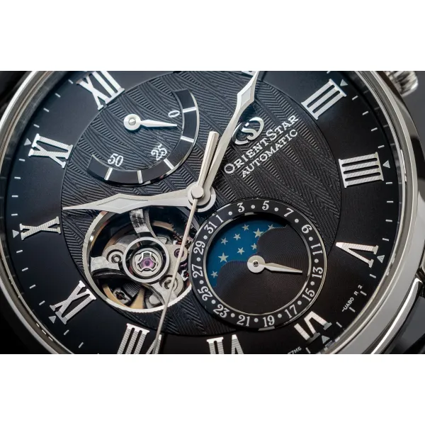 Orient Star Classic Moonphase Open Heart Automatic RE-AY0107N00B