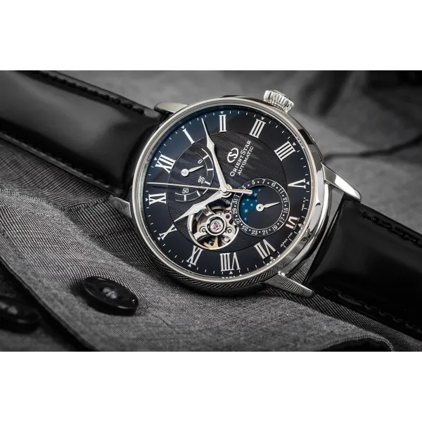 Orient Star Classic Moonphase Open Heart Automatic RE-AY0107N00B
