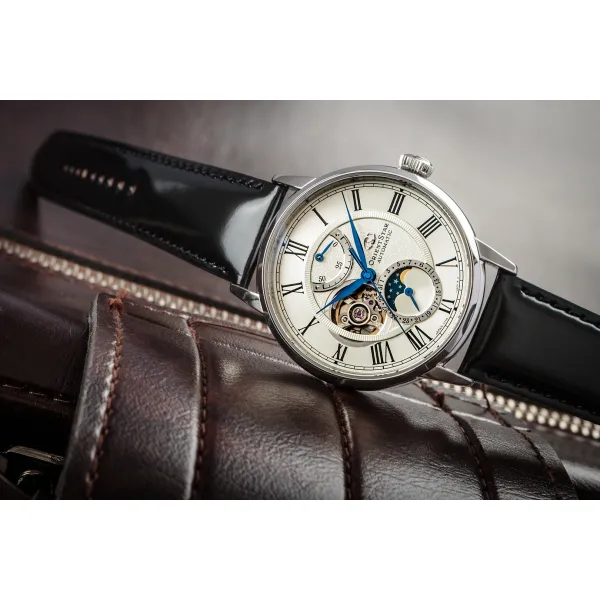 Orient Star Classic Moonphase Open Heart Automatic RE-AY0106S00B