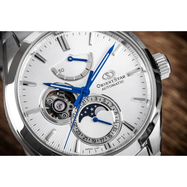 Orient Star Contemporary Moonphase Open Heart Automatic RE-AY0002S00B