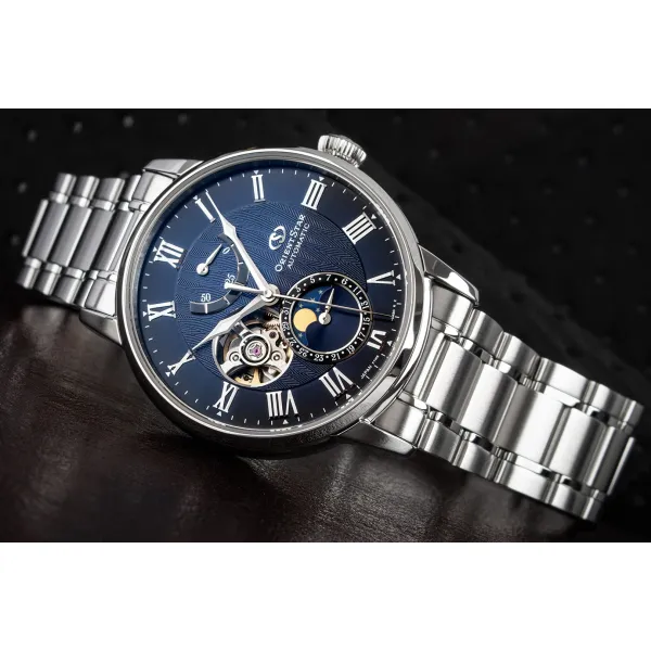 Orient Star Classic Moonphase Open Heart Automatic RE-AY0103L00B